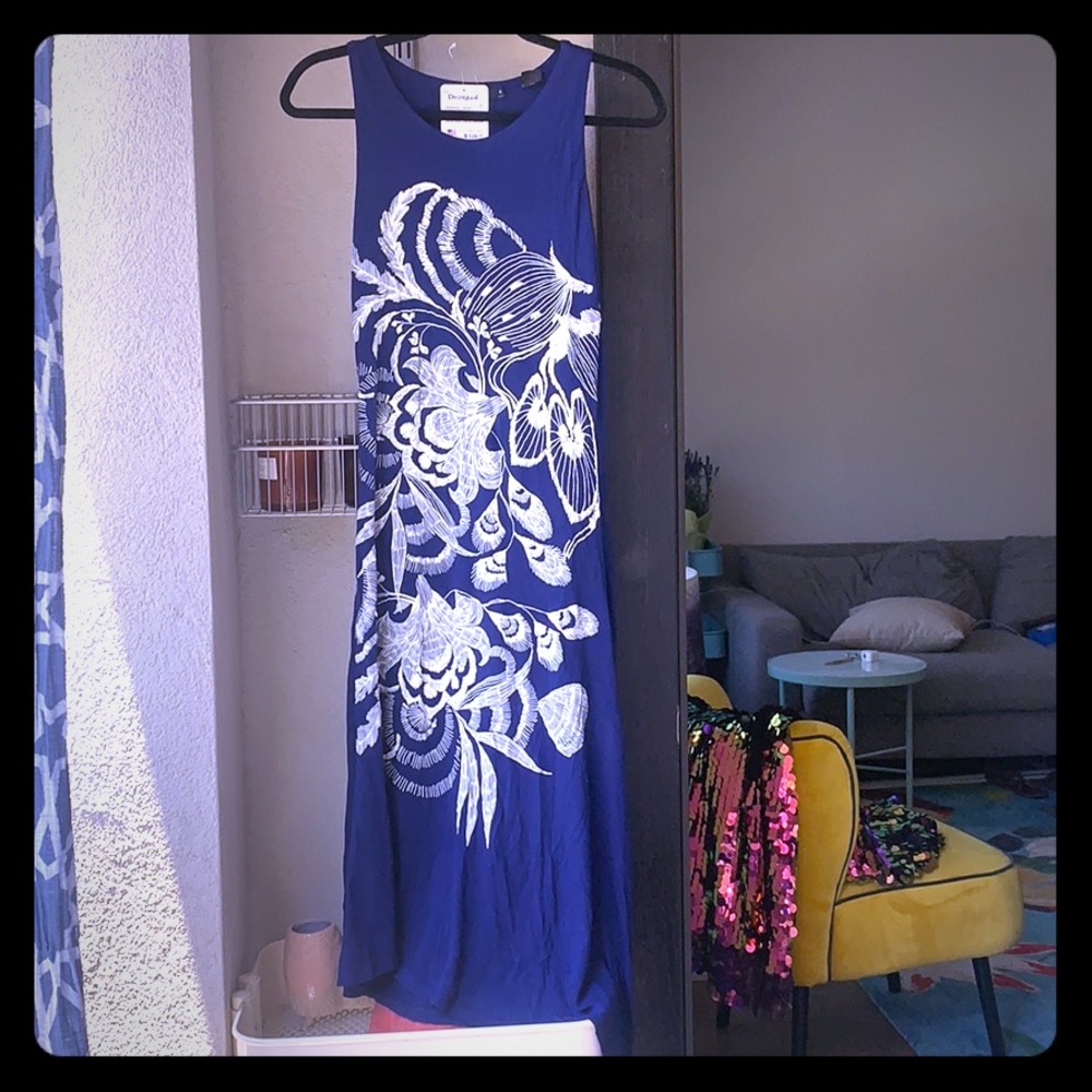 New Desigual midi Summer dress